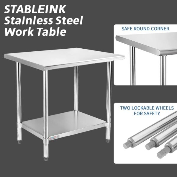 Stainless steel kitchen island - 图片 3