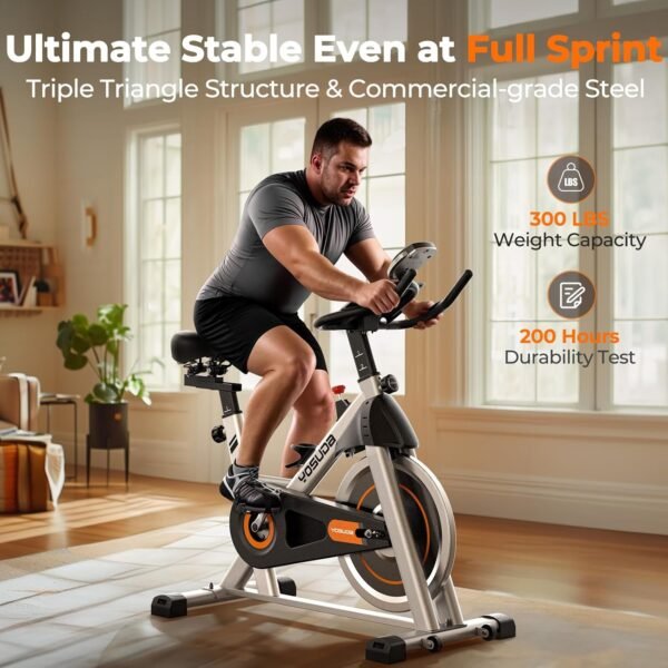 Commercial spinning bicycles