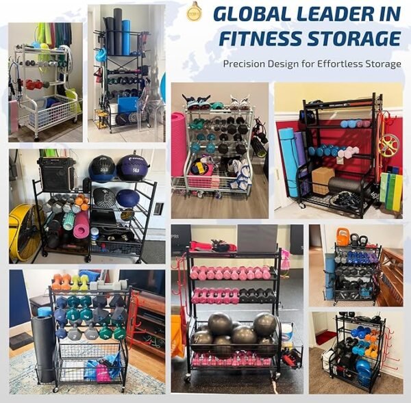 Multi-functional fitness rack - 图片 2
