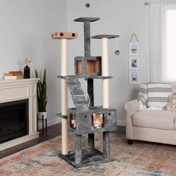 Smart cat climbing frame