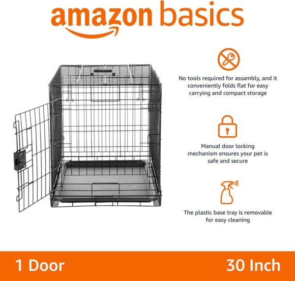 Metal dog cage - 图片 3