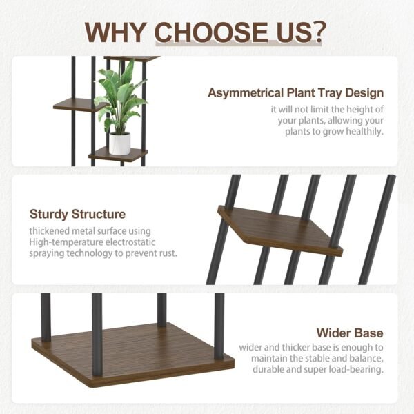 Metal flower stand (multi-layer) - 图片 4